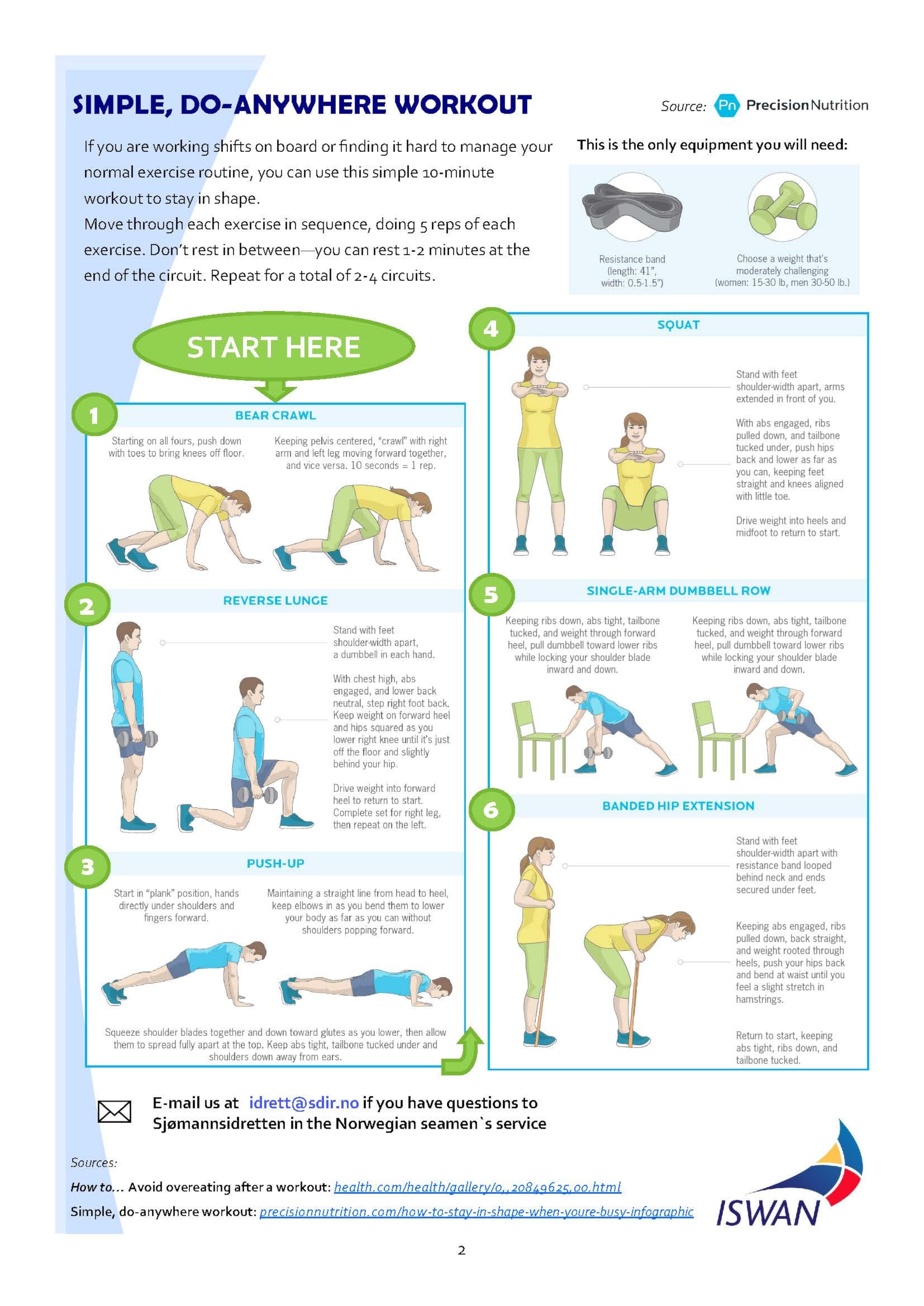 Training on board - nyhetsbrev nr 6